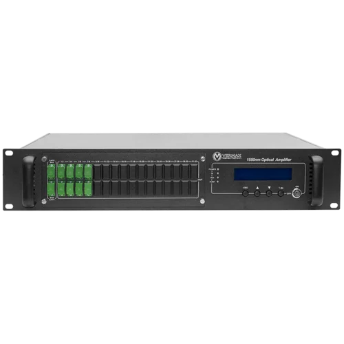 Оптический усилитель VERMAX для сетей КТВ, 2 входа, 8*19dBm выходов Оптический усилитель VERMAX для сетей КТВ, 2 входа, 8*19dBm выходов